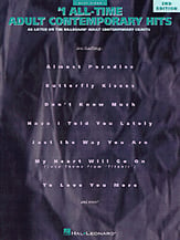 #1 ALL TIME ADULT CONTEMP-EASY PIAN piano sheet music cover